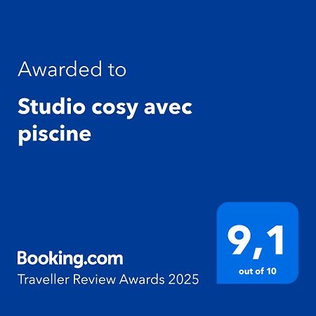 Studio Cosy Avec Piscine Saint-Joseph Екстериор снимка