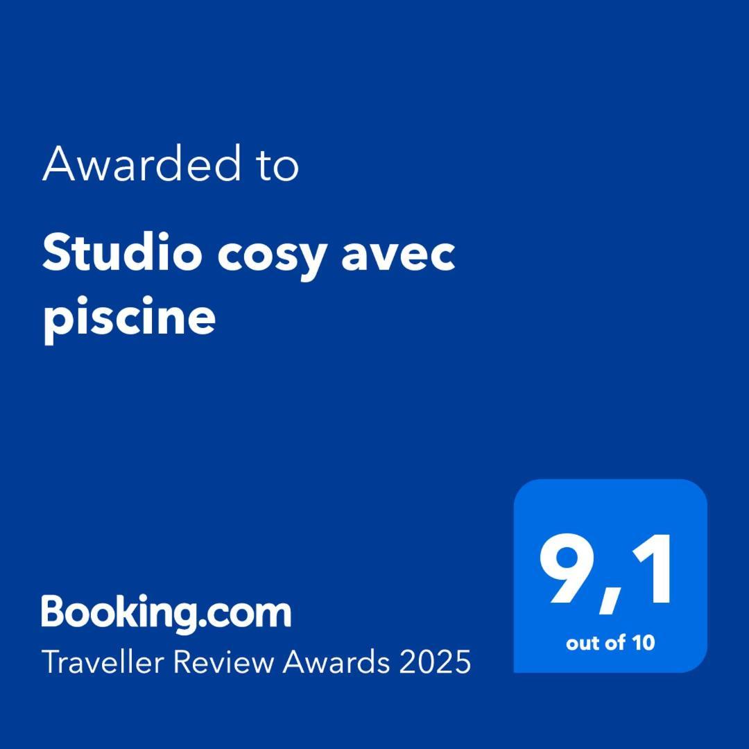 Studio Cosy Avec Piscine Saint-Joseph Екстериор снимка
